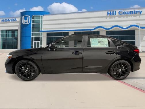 Crystal Black Pearl 2026 Honda Civic Hybrid Sport