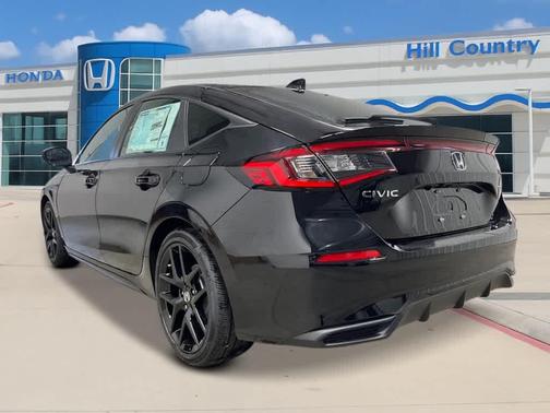 Crystal Black Pearl 2026 Honda Civic Hybrid Sport