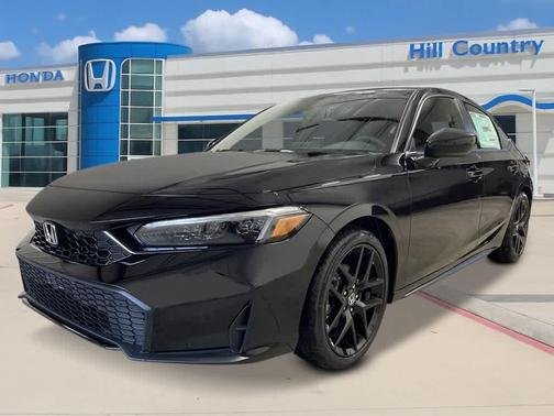 Crystal Black Pearl 2026 Honda Civic Hybrid Sport