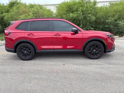 Radiant Red Metallic 2026 Honda CR-V Hybrid Sport-L