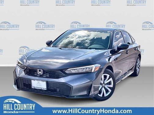 Gray 2026 Honda Civic LX