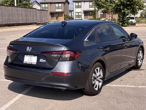Gray 2026 Honda Civic LX