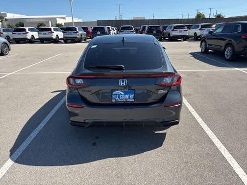 Gray 2026 Honda Civic Hybrid Sport