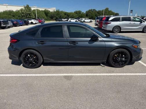 Gray 2026 Honda Civic Hybrid Sport