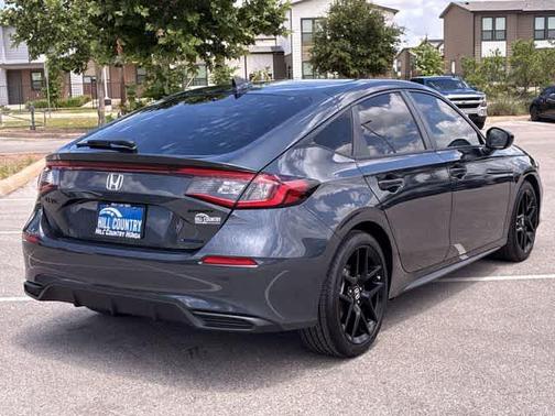 Gray 2026 Honda Civic Hybrid Sport
