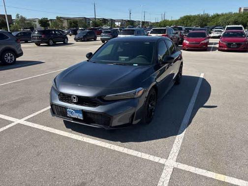 Gray 2026 Honda Civic Hybrid Sport