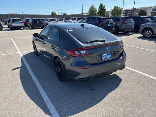 Gray 2026 Honda Civic Hybrid Sport