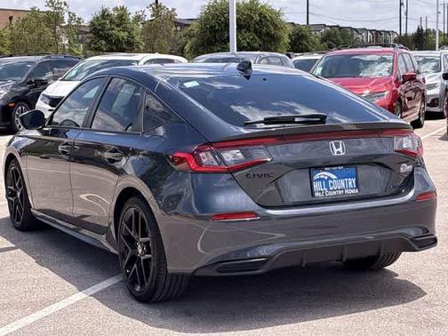 Gray 2026 Honda Civic Hybrid Sport