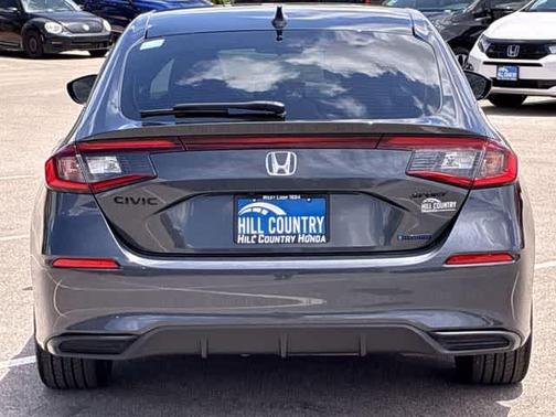 Gray 2026 Honda Civic Hybrid Sport