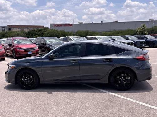 Gray 2026 Honda Civic Hybrid Sport