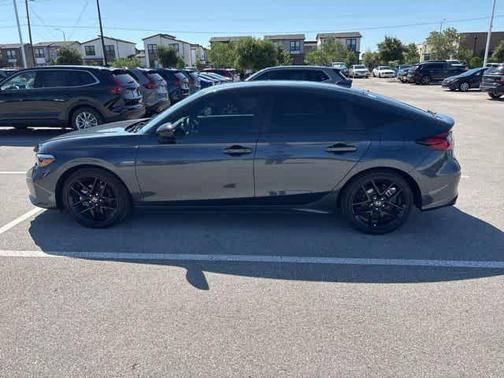 Gray 2026 Honda Civic Hybrid Sport