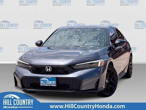 Gray 2026 Honda Civic Hybrid Sport