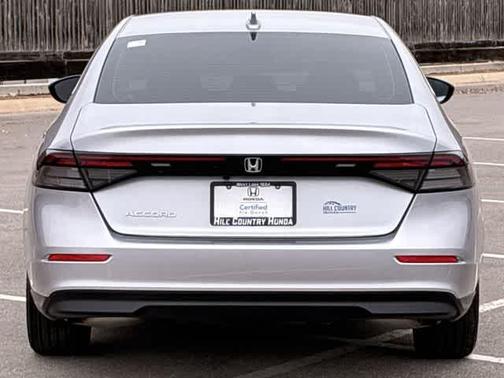Silver 2025 Honda Accord LX