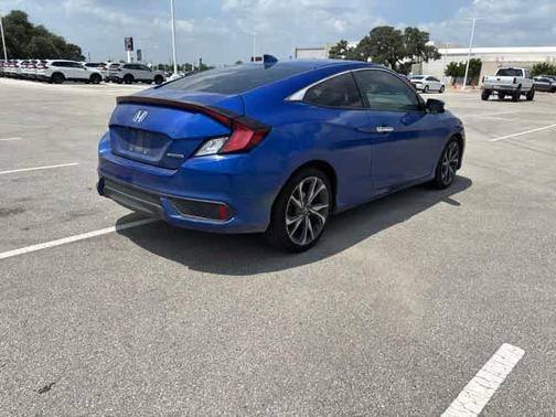Aegean Blue Metallic 2020 Honda Civic Touring