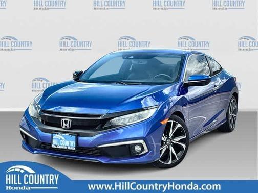 Aegean Blue Metallic 2020 Honda Civic Touring