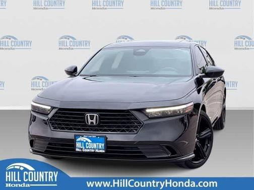 Black 2026 Honda Accord Hybrid Sport-L