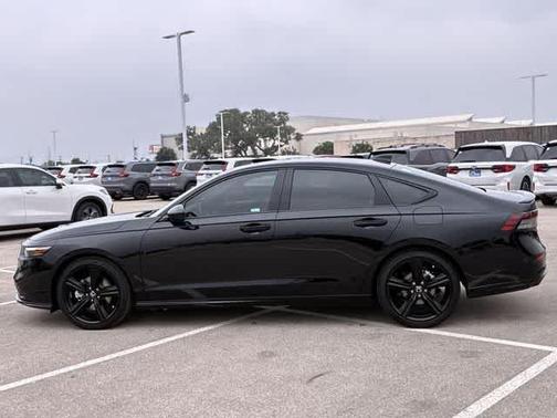 Black 2026 Honda Accord Hybrid Sport-L