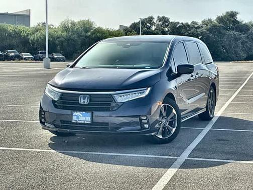 Obsidian Blue Pearl 2022 Honda Odyssey Elite