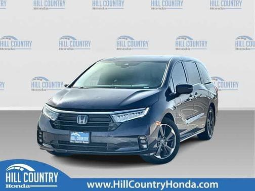 Obsidian Blue Pearl 2022 Honda Odyssey Elite