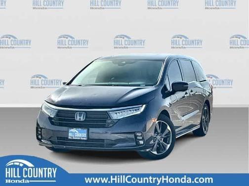 Obsidian Blue Pearl 2022 Honda Odyssey Elite