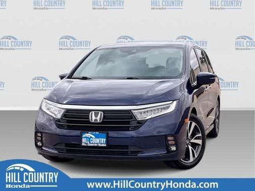 Obsidian Blue Pearl 2021 Honda Odyssey Touring