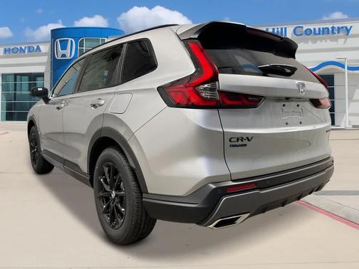 Solar Silver Metallic 2026 Honda CR-V Hybrid Sport-L