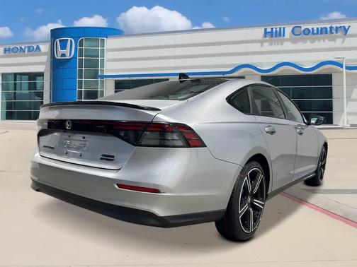 Solar Silver Metallic 2026 Honda Accord Hybrid Sport