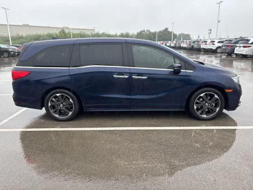 Obsidian Blue Pearl 2021 Honda Odyssey Elite