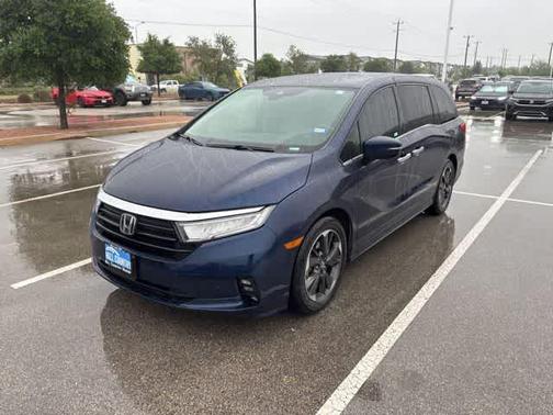 Obsidian Blue Pearl 2021 Honda Odyssey Elite