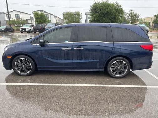 Obsidian Blue Pearl 2021 Honda Odyssey Elite