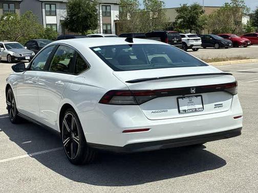 Black 2024 Honda Accord Hybrid Sport
