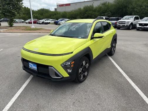 Yellow 2024 Hyundai KONA SEL