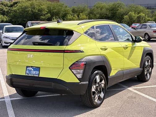 Yellow 2024 Hyundai KONA SEL