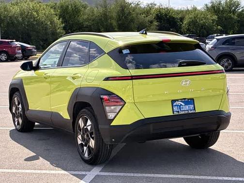 Yellow 2024 Hyundai KONA SEL