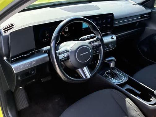 Yellow 2024 Hyundai KONA SEL