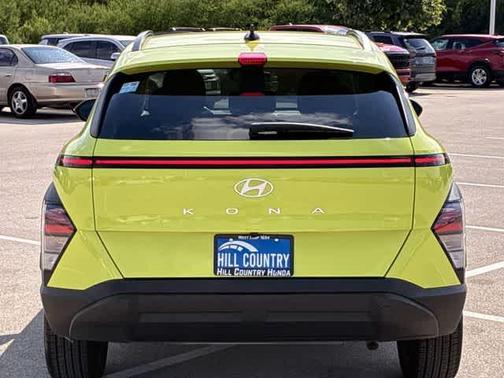 Yellow 2024 Hyundai KONA SEL