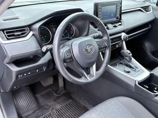 Lunar Rock 2022 Toyota RAV4 Hybrid XLE