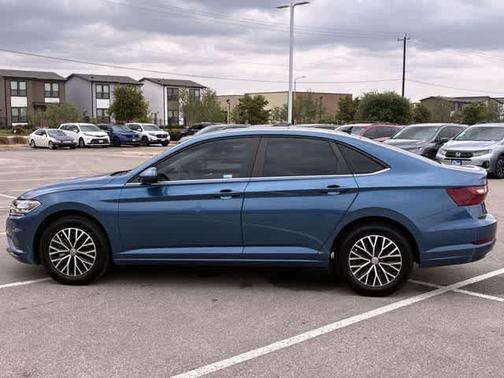 Silk Blue Metallic 2021 Volkswagen Jetta 1.4T S