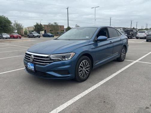 Silk Blue Metallic 2021 Volkswagen Jetta 1.4T S