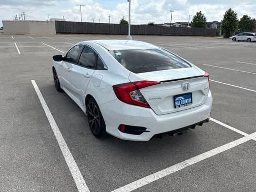 Platinum White Pearl 2020 Honda Civic Sport