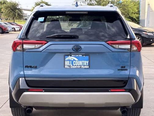 Cavalry Blue 2024 Toyota RAV4 Hybrid SE
