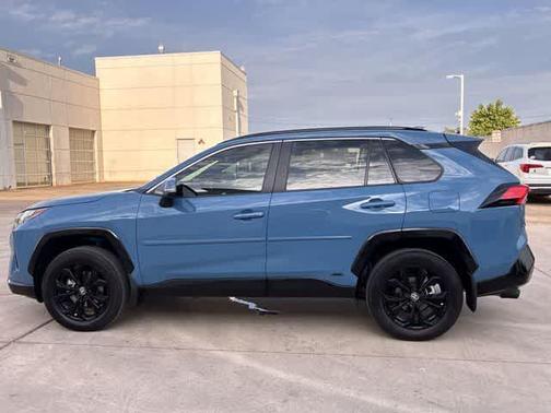 Cavalry Blue 2024 Toyota RAV4 Hybrid SE