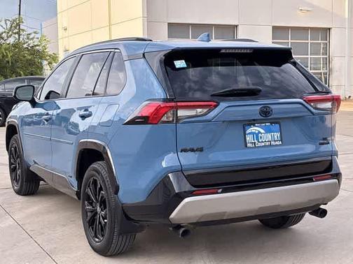 Cavalry Blue 2024 Toyota RAV4 Hybrid SE