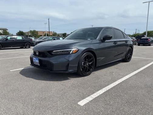 Meteorite Gray Metallic 2026 Honda Civic Sport