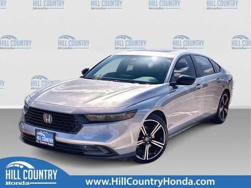 Silver 2026 Honda Accord Hybrid Sport