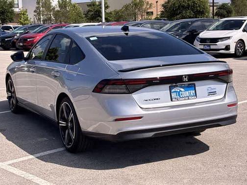 Silver 2026 Honda Accord Hybrid Sport