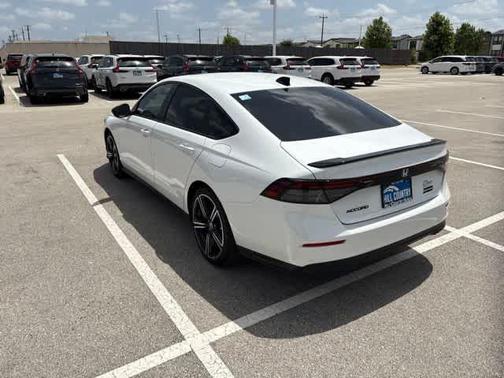 White 2026 Honda Accord Hybrid Sport