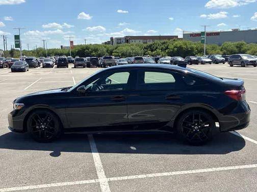 Black 2025 Honda Civic Sport