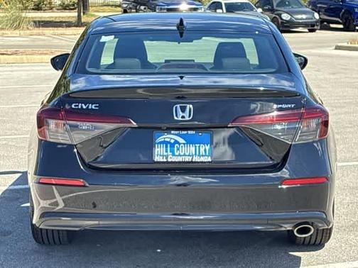 Black 2025 Honda Civic Sport