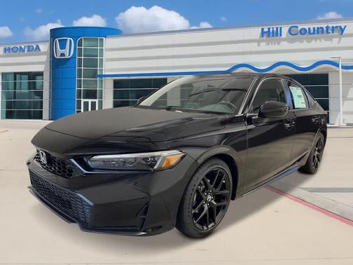 Crystal Black Pearl 2026 Honda Civic Sport